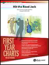 Hit the Road Jack Jazz Ensemble sheet music cover Thumbnail